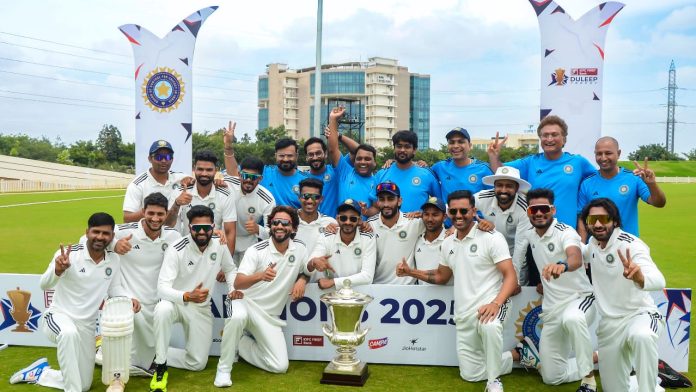Duleep Trophy 2026-27: Captains, squads, full schedule, format, dates & key details