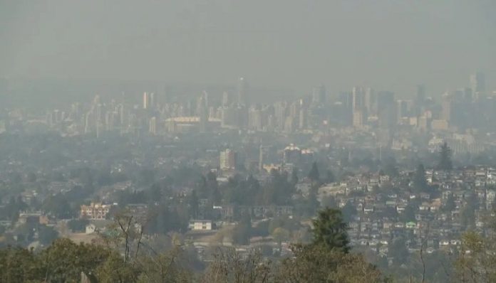 Air quality in Vancouver: Wildfire smoke raises health risk across eastern Fraser Valley
