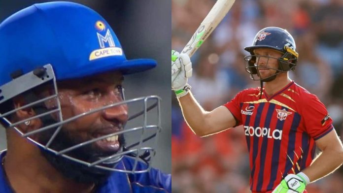 14,833 runs, 492 innings: Jos Buttler breaks Kieron Pollard’s World record to become…