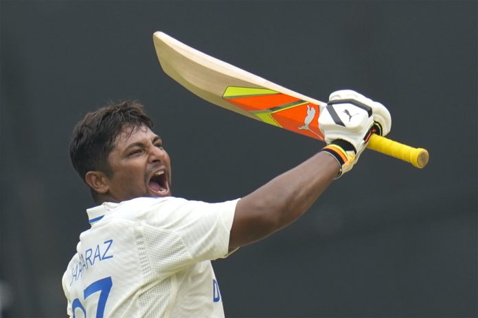 Sarfaraz Khan named Sai Sudharsan’s replacement for Sri Lanka Tests