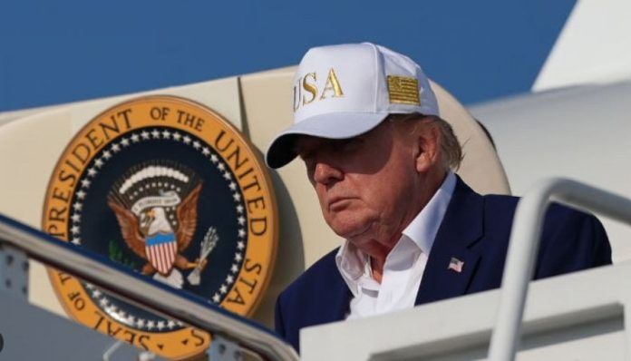 Trump confirms secret plane switch after NATO summit amid security threat