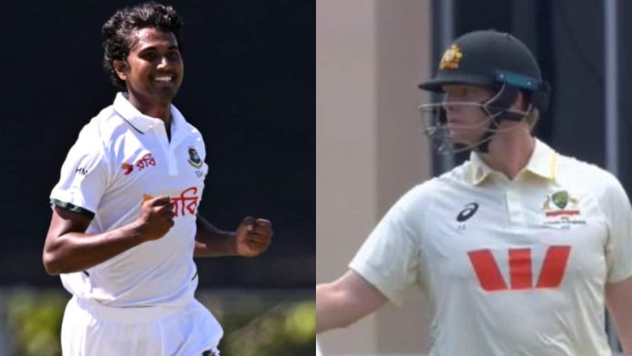 Hasan Mahmud creates history, becomes 1st bowler to achieve this feat as Bangladesh bundle Australia for mere 198, Smith kept fighting with lone 71