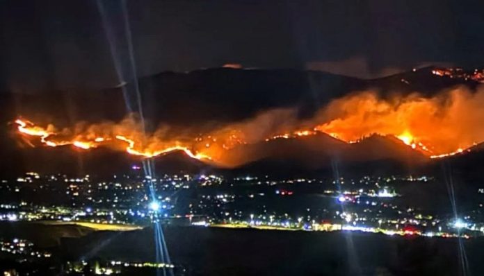 Nevada declares emergency as human-caused Hawk Fire threatens Reno