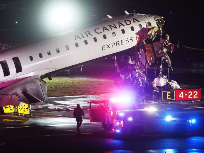 FAA aims to fire two LaGuardia air traffic controllers who left work before fatal Air Canada crash