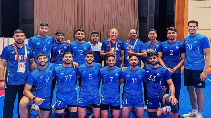 ఆసియా క్రీడలు 2026: పురుషుల కబడ్డీ టైటిల్ డిఫెన్స్‌లో భారత్ 49-24తో జపాన్‌ను ఓడించింది
